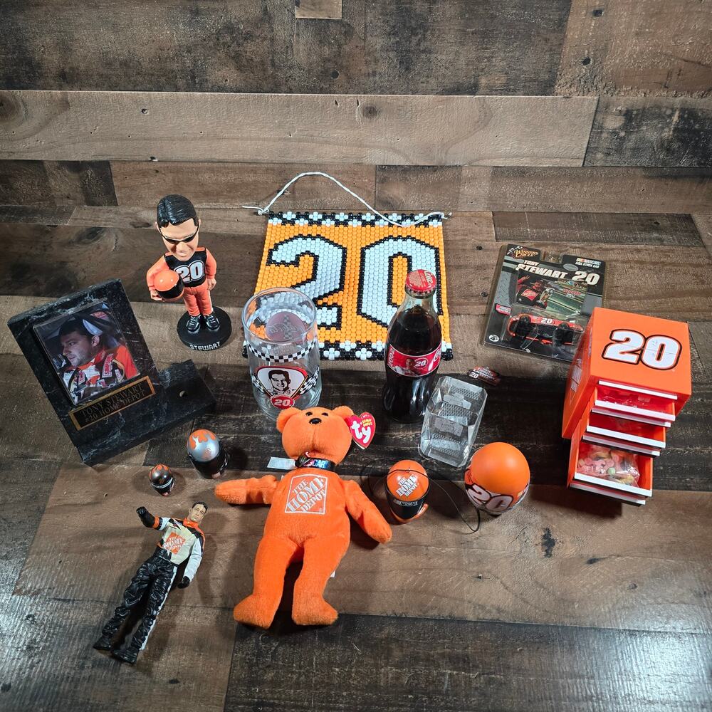 Tony Stewart Fan Memorabilia Collection Nascar #20